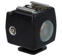 vhbw Servo Disparador de Flash Compatible con METZ Mecablitz MB-58 AF-2, MB 52 AF-1 Flash Amovible según la Norma ISO (Contacto Central)