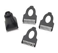vhbw Set accesorios afeitadora compatible con Philips serie SensoTouch 1100 RQ1175-4 piezas, kit peines barba de 3mm / 5mm / 7mm