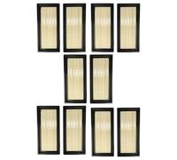 vhbw Set de 10x filtro de aspiradora compatible con Nilfisk Attix 30-21 XC 230V 50HZ DK, 30 aspiradora - Filtro principal