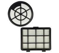 vhbw Set de 2 filtros compatible con AmazonBasics VCS35B15KC-70 | BO71VNCN2F, B071VNCNLF aspiradora - 1x filtro de salida de aire, 1x filtro HEPA