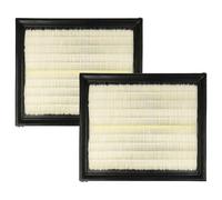 vhbw Set de 2x filtro de aspiradora compatible con Festool CTM 36 E AC RENOFIX, 36 E AC, 26 E AC, 26 E, 48 E AC, 48 E aspiradora - Filtro principal