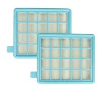 vhbw Set de 2x filtros compatible con Philips FC9530, FC9531, FC9532, FC9533, FC9540, FC9542 aspiradora - Filtro HEPA antialérgico