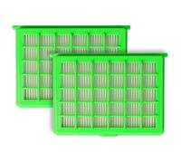 vhbw Set de 2x filtros compatible con Rowenta Compacteo Ergo, RO17114A/4Q0, RO171701/4Q0 aspiradora - Filtro HEPA antialérgico
