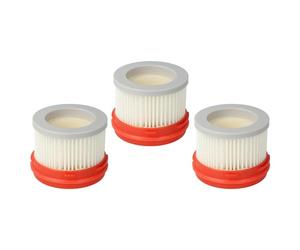 vhbw Set de 3x filtro de aspiradora compatible con Dreame V10, V9, V9B, V9P, V11, XR aspiradora inhalámbrica - Filtro principal con filtro interior