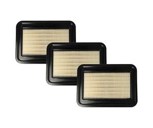 vhbw Set de 3x Filtro plisado plano compatible con Makita VC4210M aspiradora - Elemento filtrante