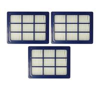 vhbw Set de 3x filtros compatible con Nilfisk Elite Classic Midnight, Elite Classic Parquet aspiradora - Filtro HEPA antialérgico