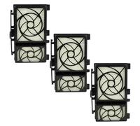 vhbw Set de 3x filtros reemplaza Kärcher 2.860-273.0 para aspiradora - Filtro HEPA antialérgico