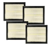 vhbw Set de 4x filtro de aspiradora compatible con Festool CTL 26 E, 48 E, 36 E AC, 36 E, 26 E AC RENOFIX, 26 E AC aspiradora - Filtro principal