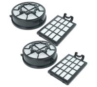 vhbw Set de 6 filtros reemplaza AEG EF112B | AEF 112, 9001680249 para aspiradora - 2x filtro aire salida, 2x filtro Hepa, 2x filtro pre-motor