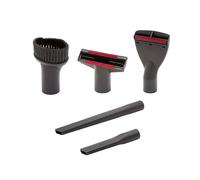 vhbw Set de boquillas de 5 uds. para Limpieza de Coche Compatible con Bosch EasyVac 3, AdvancedVac 20, UniversalVac 15 aspiradoras - 35 mm Negro