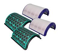 vhbw Set de filtro 2 uds. compatible con Dyson Purifier Cool TP11, Purifier Cool TP12 purificador de aire - filtro Hepa, filtro carbón activo