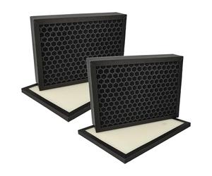 vhbw Set de filtro 4 uds. compatible con Stadler Form Viktor purificador de aire - filtro carbón activo, prefiltro