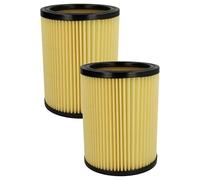 vhbw Set de filtros 2x Filtro plisado compatible con Hikoki/Hitachi WDE 3600, 1200, 1200M aspiradora - Filtro, cartucho