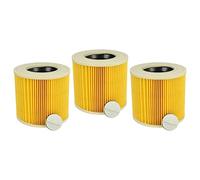 vhbw Set de filtros 3x Filtro plisado compatible con Kärcher A 2120 ME