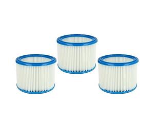 vhbw Set de filtros 3x Filtro plisado compatible con Mirka 1025 L PC