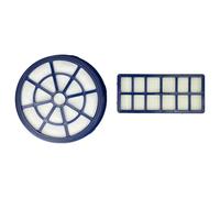 vhbw Set de filtros compatible con Hoover BR71_BR10011, BR71_BR15021, BR71_BR20011 aspirador - 2x filtro