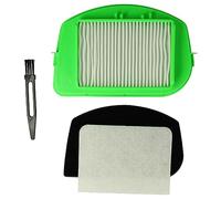 vhbw Set filtro + pincel (4 uds.) compatible con Moulinex MO2522PA/4Q0