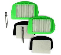 vhbw Set filtro + pincel (8 uds.) reemplaza Rowenta ZR005701, ZR005601 para aspiradora