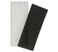 vhbw Set filtros compatible con Rowenta X-plorer serie 50 RR7387WH robot aspirador - 2x filtro repuesto (filtro, filtro de espuma)