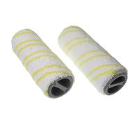 vhbw Set Rodillos Piedra Compatible con Kärcher FC 8 Smart Signature Line Limpieza de Suelos Duros - Paquete Doble