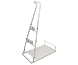 vhbw Soporte del aspirador compatible con Rowenta X-Force Flex 9.60 Allergy RH2038 aspiradora de batería, aspiradora de mano -blanco