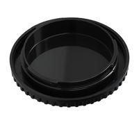 vhbw Tapa carcasa compatible con Canon EOS 1100D | 1000D, 450D, 1D, 500D, 40D, 20D, 30D, 350D, 400D cámara, DSLR - plástico negro