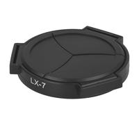 vhbw Tapa de Objetivo automático Compatible con Panasonic Lumix DMC-LX7 cámara - plástico Negro