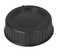 vhbw Tapa de Objetivo Trasera Compatible con Nikon Objetivo con Bayoneta F - plástico, Negro