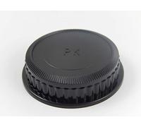 vhbw Tapa de Objetivo Trasera Compatible con Pentax K-01, K100D, K10D, K200D, K20D, K-30, K-5, K-50, K-500, K-5II cámara - plástico, Negro