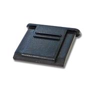 vhbw Tapa para Zapata del Flash Compatible con Nikon D100, D2, D200, D3, D300, D300s, D3100, D3200 cámara réflex, DSLR, Negro, plástico