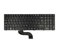 vhbw Teclado, Keyboard QWERTY Compatible con Acer Aspire 5741G, 5738ZG, 5741, 5742, 5741ZG, 5742ZG, 5742Z Notebook - Negro, con Teclado numérico