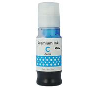 vhbw Tinta de Recarga Compatible con Canon Pixma G 1420, G 1460, G 2470, G 3420, G 2420, G 2460 Impresora - Tinta de Recarga, Dye Cian, 70ml