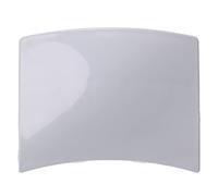 vhbw Tirador de puerta compatible con Bosch WAA28222, WAA28220NL, WAA28260, WAA28170SN, WAA281E1SN, WAA281E0SN lavadora plástico blanco