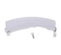 vhbw Tirador de puerta de repuesto compatible con Bosch Logixx 8 WAS30361FG, WAS32362SN, WAS32363FG, WAS32365SN, WAS32442, WAS32443 lavadora