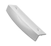 vhbw Tirador de puerta de repuesto compatible con Bosch/Siemens KTR1544GB/01, KTR1544GB/42, KTR1544GB/43, KTR1544GB/44, KTR1572/01 nevera