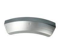 vhbw Tirador de puerta de repuesto compatible con Bosch WTE86302CH/17, WTE86303AU/40, WTE86302CH/08, WTE86302CH/13 secadora plástico plata