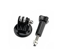 vhbw Tornillo de trípode 1/4" Compatible con GoPro Hero 7 Black, 7, 6 Black, 5 Session, 6 cámaras, SLR, DSLR - plástico/Metal, Negro