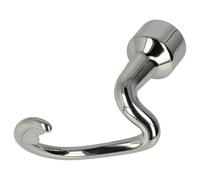 vhbw Varilla amasar compatible con KitchenAid Professional HD, RKG25HOX robot de cocina - Batir, espiral, 14 x 6 cm, acero inoxidable plata