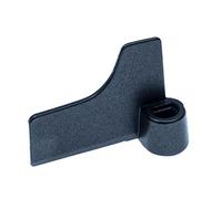 vhbw Varilla amasar compatible con Panasonic SD-2511KXE, SD253, SD256, SD257 panificadora - Batir, 6,7 x 5 cm, aleación de aluminio, negro