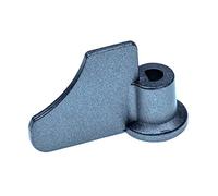 vhbw Varilla amasar compatible con Tefal OW 200130 OW200130/B7A (BE), OW200130/B7 (DE) panificadora - Batir, 6,6 x 5,1 cm, aleación de aluminio gris