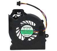 vhbw Ventilador CPU/GPU compatible con HP DV6-6000, DV6-6090, DV6-6100, DV6-6XXX, DV7-6000, DV7-6100 notebook, portátil, con clavija de 4 pines