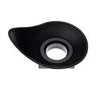 vhbw Visor del Ocular Compatible con Nikon D40x, D5000, D50s, D5100, D5200, D50 cámara réflex, DSLR Ocular - Negro, Forma de Gota