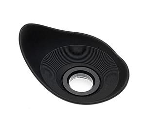 vhbw Visor del Ocular Compatible con Nikon F100, F3, F3HP, F4, F5, F6, F801 cámara, cámara réflex, DSLR, Ocular - Negro, de Gota, Giratorio