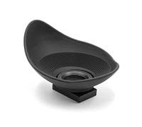 vhbw Visor del Ocular reemplaza Nikon EN-3G, DK-25 para cámara réflex, DSLR Ocular - Negro, Giratorio 360°, Forma de Gota