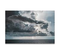 VHdfgTY Hasta El Rayo Palidece En ComparacióNNature Landscape Canvas Wall Art Cuadro de Paisaje Montañas Decoración 40x60cm Sin marco