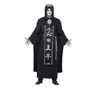 Vhersily 2026 Disfraz de Halloween Mágico Ritual Adultos Gótico de Vampiro Vestido Gótico Terciopelo Personaje de Mujeres Juega Juego De Ropa Para Pareja De Halloween Disfraz Cosplay, Negro , XL