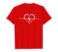 Vhersily 2026 Par de camisetas de San Valentín Tu Mi Completi Lui Lei Parejas Camisetas Coordinadas Amigos Partner, Slim Suave Moda Y2k para Estancia Casa Regalo Boda, Aniversario, Novios, C rojo, L