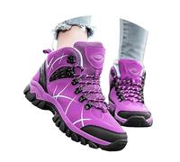 Vhersily 2026 Zapatillas Mujer Adelgazar Paseo Fitness Cuñas Plataforma Zapatos Senderismo Caminar Zapatos Deportivos Antideslizantes Suave Zapatillas de Gimnasia Baloncesto al aire libre, violeta, 39