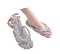 Vhersily 2026 Zapatillas plegables portátiles para viajes trabajo parejas chanclas de playa baño hotel antideslizantes para turismo ocio interior exterior suave zapatillas de playa para vacaciones