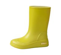 Vhersily Botas de goma para mujer impermeables de media altura de goma cortas de lluvia de jardín de secado rápido para esnórquel, surf y buceo para vacaciones en la playa entrenamiento jogging, Verde
